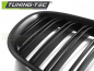 Mobile Preview: Upgrade Sportgrill Nieren für BMW 7er F01 09-15 matt schwarz in Doppelsteg Design